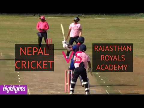 Nepal Vs Rajasthan Royals Academy - Match 1 Highlights