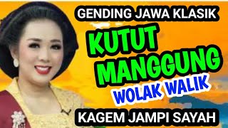 Download lagu KUTUT MANGGUNG  WOLAK  WALIK GENDING JAWA KLASIK KAGEM JAMPI SAYAH. mp3
