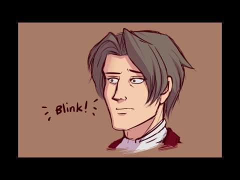 Edgeworth Needs Glasses (Ace Attorney Comic Dub)