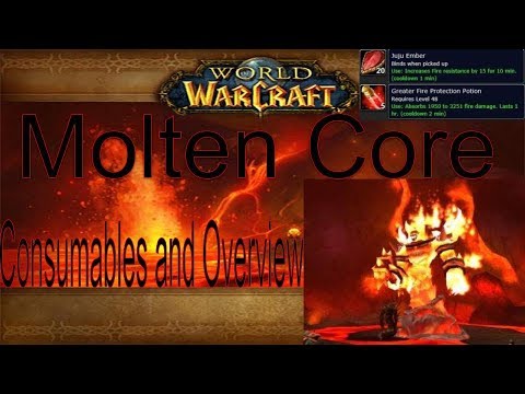 Molten Core Basic Encounter and Consumable Guide
