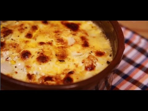 بالفيديو طاجن الأرز بالجمبري والجبن .. لسفرة شهية