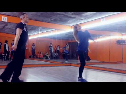 Anna Steklova & Nikolay Tetyukov Lambazouk demo, 2017.12.21