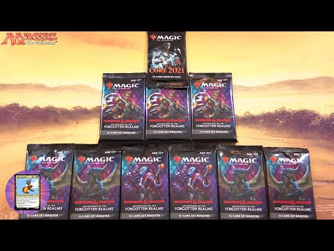 MTG D&D + Core Set 2021 - NICE PULLS!