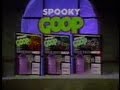 Spooky Goop Halloween Make Up 1988 Commercial