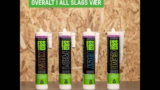 ESSTACK - monteringslimet som fester umiddelbart