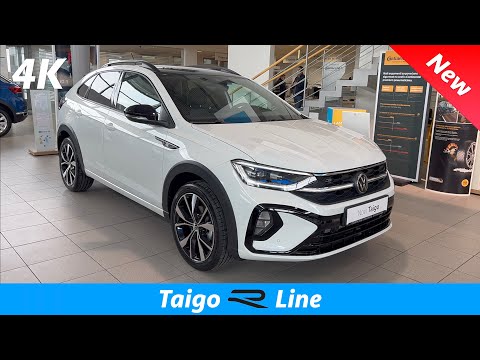 VW Taigo R Line 2022 - FIRST Look in 4K | Exterior - Interior (details), Price