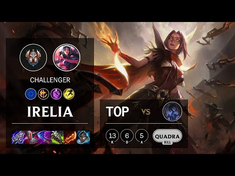 Irelia Top vs Sylas - EUW Challenger Patch 11.9
