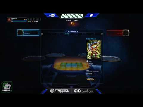 SMITE Xbox One - Patch 3.10 god selection screen/grid