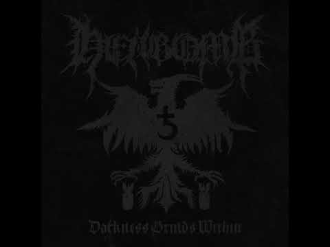 MetalRus.ru (Black Metal). HELLBOMB — «Darkness Grinds Within» (2019) [Full Album]