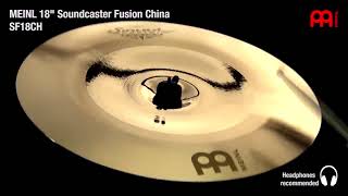 Video thumbnail for SF18CH Meinl SF18CH 18'' Soundcaster Fusion China Zil by Salt T.