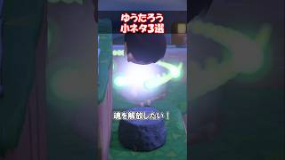 魂を解放したい！【ゆうたろう小ネタ3選】 【あつ森】@ほのげ