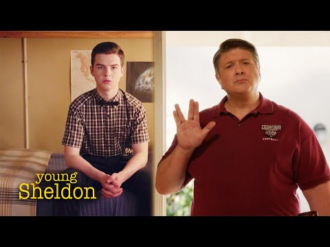 Sheldon Grieves His Father’s Death | Young Sheldon
