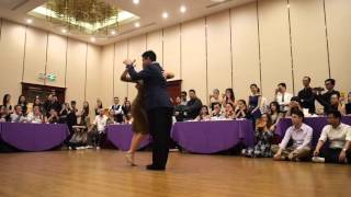 Carlitos Espinoza y Noelia Hurtado Grand milonga 2 Beijing,China 2016