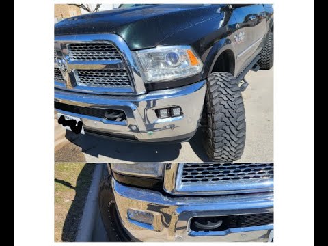 Ram 2500/3500 LED Fog Light Upgrade