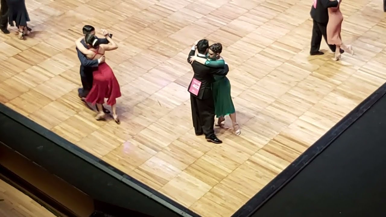 Ronda 5 Semifinales Mundial de Tango 2.023 "Embrujamiento" Ricardo Malerba/Orlando Medina🎵💕
