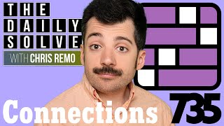 Connections 735 - NYT Word Game - 15 June 2025 #connections