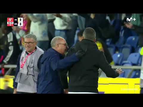 Gol de Javi Muñoz en el UD Las Palmas 1 - Atletico de Madrid 0 | J32 - 24-25