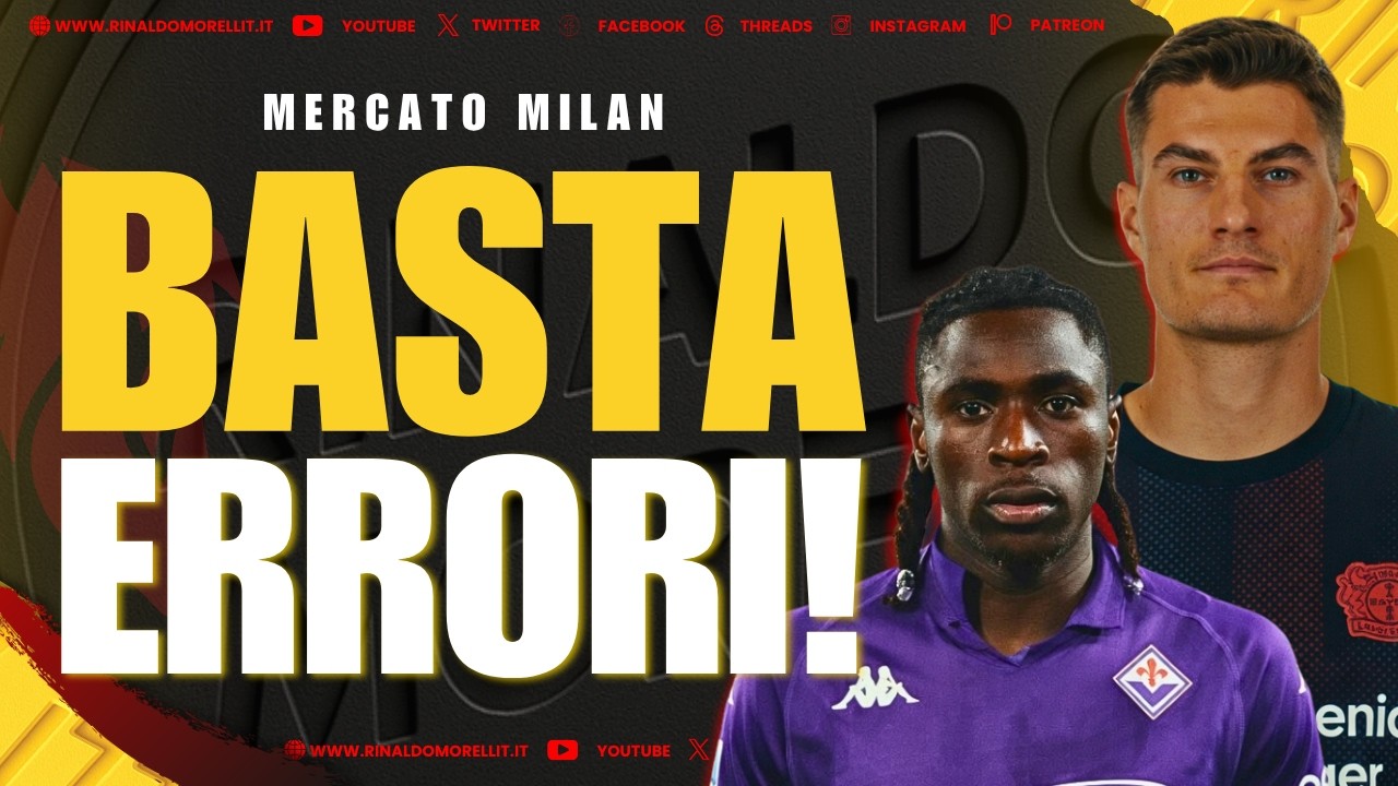 Milan, BASTA! Serve una punta, serve GENTE DA MILAN!