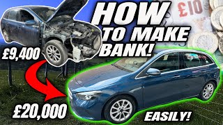 How To Make Lots Of Money Buying, Fixing & flipping Salvage Cars For Profit | MUST WATCH!