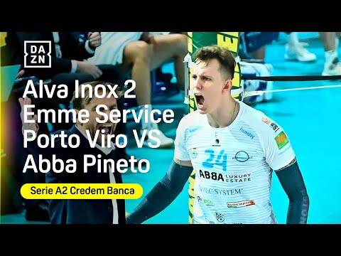 🔴 LIVE: Alva Inox 2 Emme Service Porto Viro - Abba Pineto | Serie A2 Credem Banca