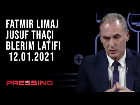 PRESSING, Fatmir Limaj, Jusuf Thaçi, Blerim Latifi – 12.01.2021 | T7