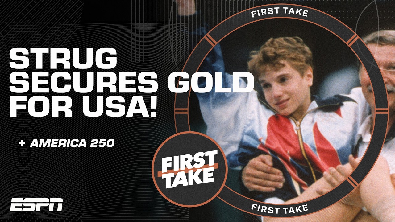 America 250: Kerri Strug secures gold at 1996 Olympics | First Take