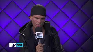 Avicii talks about making &#39;Lay Me Down&#39; with Nile Rodgers &amp; Adam Lambert [August 2013]