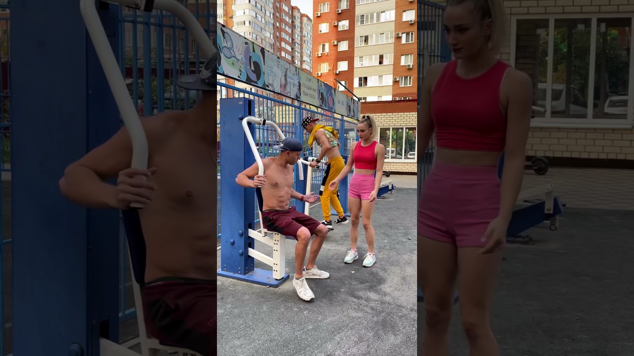 Sport prank with girl! 😂 #shorts