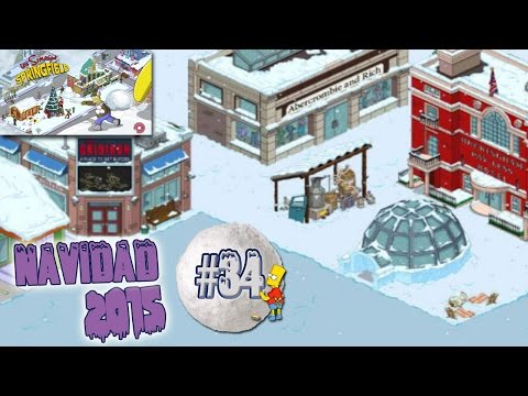 Los Simpson Springfield "Navidad'15: Cap. 34 - El Iglú elegante y la cabaña licor al nivel 3" - Tony