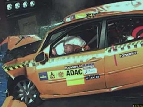 Crashtest: Auffahrtempo 80 km/h