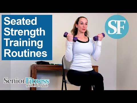 Senior Fitness - Seated Strength Training