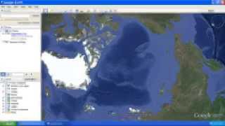 Merry Christmas-Mary with baby Jesus and Mary, Jesus and Joseph on Google Earth