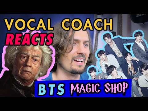 VOCAL COACH Reacts to BTS - Magic Shop [Live & Studio Reaction & Comparison]