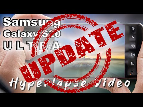 SAMSUNG GALAXY S20 | Hyperlapse Advanced Functions Explained