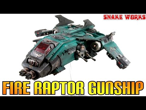 Fire Raptor Gunship Lore and Background - Horus Heresy - Space Marines