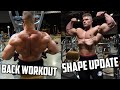 BACK Workout For THICKNESS | SHAPE UPDATE (Lean Bulk)