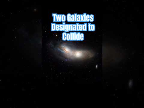 Galaxies Colliding - It’s a breathtaking “moment” #cosmicwonders