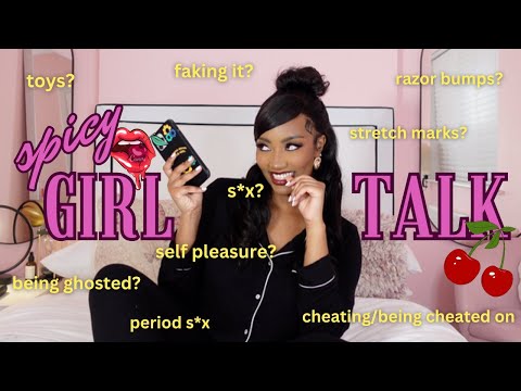 answering TMI GIRL TALK questions you're too scared to ask anyone *juicy*