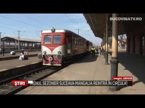 Trenul sezonier Suceava-Mangalia reintra in circulatie
