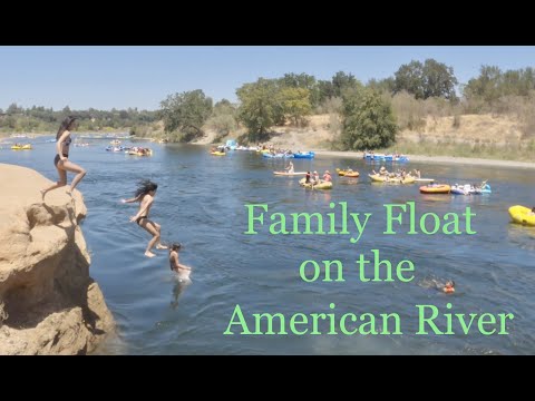 Family Float on the American River
