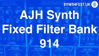 Video thumbnail for AJH Synth Fixed Filter Bank 914 // Synthfest 2018 by DivKid