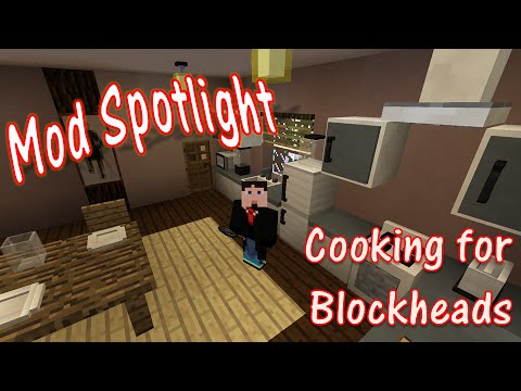 Mod Spotlight  - Cooking for BlockHeads