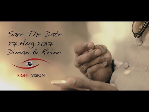 Save the date 27 Aug  2017 Diman & Reine
