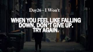 Day26 - I Won&#39;t