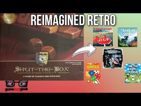 Reimagined Retro Board Game Classics - Shut the Box