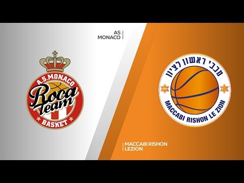 AS Monaco - Maccabi Rishon Lezion Highlights | 7DAYS EuroCup, RS Round 8