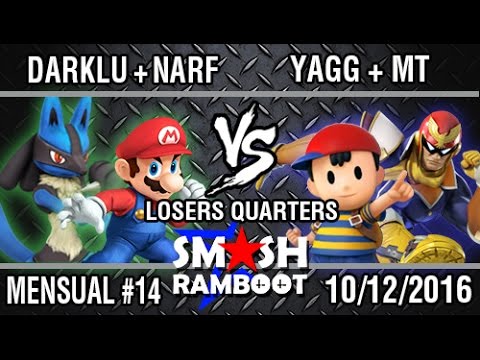 [SmashxRamboot Christmas Edition II] Darklu+Narf Vs. Yagg+MT Losers Quarters