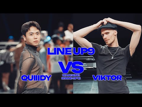 QUIIIDY(KR) vs VIKTOR(CZ)ㅣWAACKING Round of 16 - 4 ㅣ2024 LINE UP SEASON 9