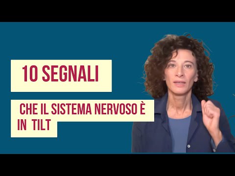 10 segnali più comuni che il tuo sistema nervoso è in tilt