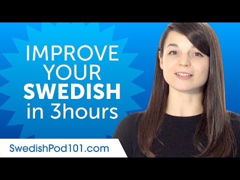 Swedish Comprehension Practice to Improve Your Skills in 3 Hours